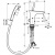 Смеситель для раковины Hansgrohe PuraVida 15275400, белый/хром