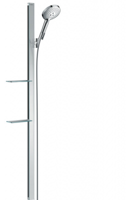 Душевой гарнитур Hansgrohe Raindence Select S 120/Unica' E 150 см. 27646400, белый/хром