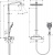 Душевая система Hansgrohe Crometta E 240 Showerpipe 27284000, хром Душевая система Hansgrohe Crometta E 240 Showerpipe 27284000, хром