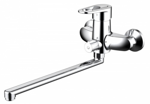 Смеситель для ванны Bravat Loop F6124182CP-02L-RUS, хром