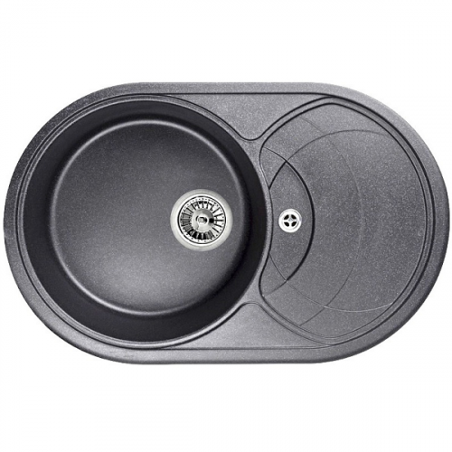 Мойка для кухни Granula GR-7801, 77,5x49,5 графит