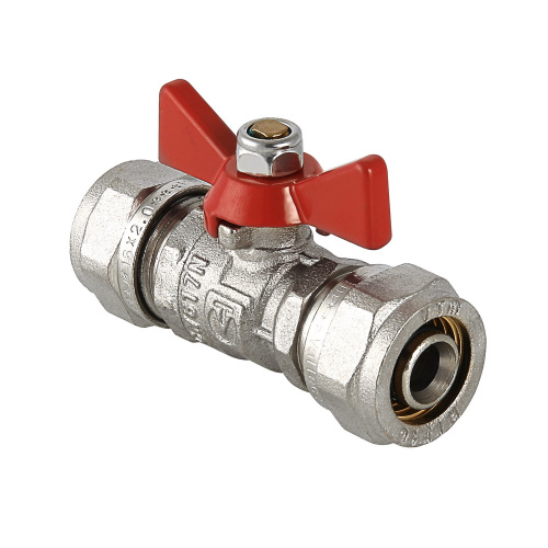 Кран шаровый Valtec под обжим 16 мм.