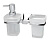 Держатель стакана и дозатора WasserKRAFT Wern K-2589, хром