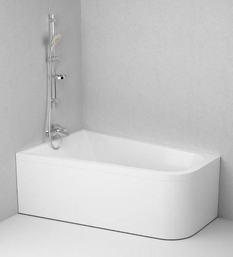 Ванна акриловая правосторонняя 160х100 см AM.PM Spirit W72A-160R100W-A2