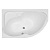 Акриловая ванна Aquanet Allento 170x100 L