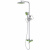 Душевая система для душа D&K DA1433712A02, зеленый/хром Душевая система для душа D&K DA1433712A02, зеленый/хром