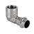 Угольник Valtec 90° нерж. cталь 22х3/4" ВР