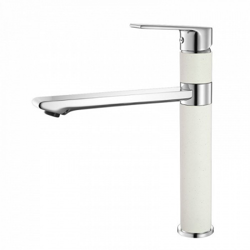 Смеситель для кухни Iddis Edifice ED5WBSGi05, хром/белый