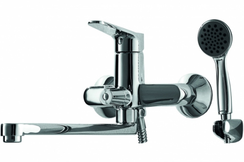 Смеситель для ванны Bravat Eco F6111147C-LB, хром