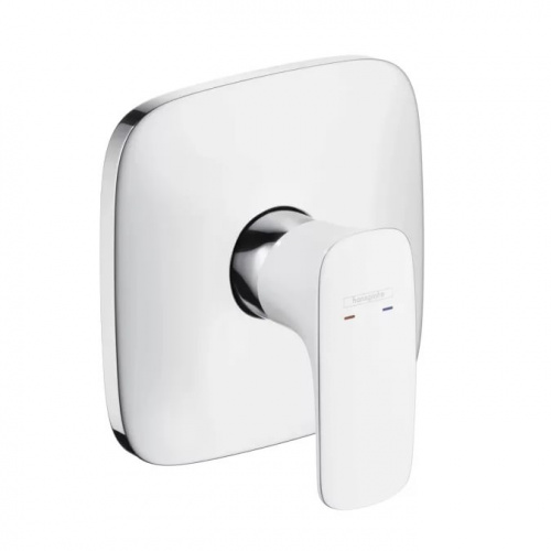 Смеситель для душа Hansgrohe PuraVida 15665400, белый/хром