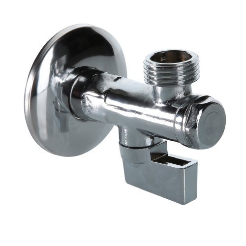 Кран шаровый Valtec угловой с фильтром для подключения приборов 1/2"х1/2"
