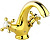 Смеситель для раковины Timo Nelson 1911F Gold, золото
