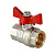 Кран шаровый Valtec Base 3/4" ВН-ВН рукоятка бабочка