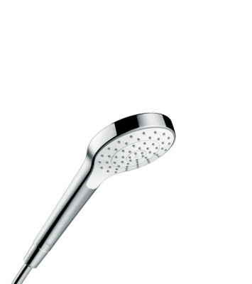 Лейка для душа Hansgrohe Croma Select S 1jet EcoSmart 26805400, белый/хром