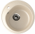 Кухонная мойка Ulgran U-101 50x50x18, бежевый