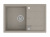 Кухонная мойка Tolero R-112 серый маталлик, 76x51x20
