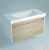 Тумба под умывальник Kerama Marazzi Buongiorno BG.100.1+1\OAK, белый\дуб санома