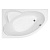 Акриловая ванна Aquanet Sarezo 160x100 L