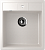 Кухонная мойка Ulgran U-406 50x44,5x19, белый