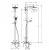 Душевая система Hansgrohe  Crometta S 240 Showerpipe 27320000, хром