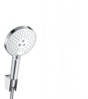 Душевой гарнитур Hansgrohe Raindance Select S 120 3jet 160 см. 26721400, белый/хром