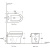 Приставной унитаз Aquanet Rimless Nova-F BL-101N-FST Приставной унитаз Aquanet Rimless Nova-F BL-101N-FST