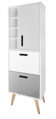 Пенал Dreja Retro 60 высокий, individual