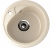 Кухонная мойка Ulgran U-500 44x44x18, бежевый Кухонная мойка Ulgran U-500 44x44x18, бежевый