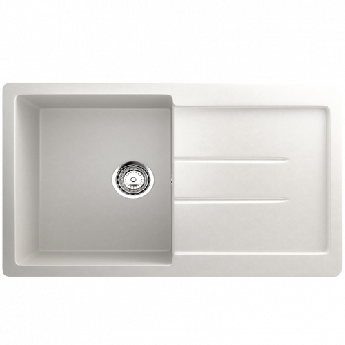 Кухонная мойка Ulgran U-507 77x49,5x19, молочный