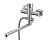 Смеситель для ванны WasserKRAFT Wern 4202L, хром