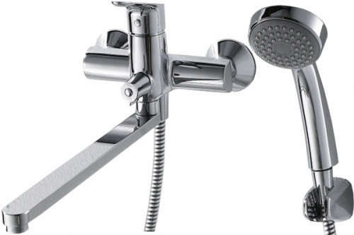 Смеситель для ванны Bravat Drop F64898C-LB, хром
