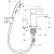 Смеситель для раковины Hansgrohe Metris S 31160000, хром