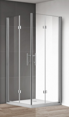 Душевой угол Cezares ECO-O-ASH-2-80/100-C-Cr 80x100x195