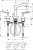 Смеситель для раковины Hansgrohe Metropol 31331090, хром/золото