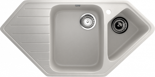 Кухонная мойка Ulgran U-409 97x50x20, молочный