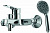 Смеситель для ванны Bravat Eco F6111147C-B, хром