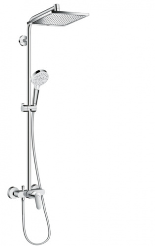 Душевая система Hansgrohe Crometta E 240 Showerpipe 27284000, хром
