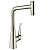 Смеситель для кухни Hansgrohe Metris Select 14884800, нержавеющая сталь