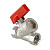 Кран шаровый Valtec с цельным корпусом 1/2" ВН-ВН