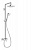 Душевая система Hansgrohe Croma Select E 180 Showerpipe 27258400, белый/хром