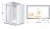 Душевой угол Cezares PREMIER-SOFT-BF-1-130-C-Cr-IV 130x200