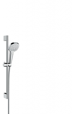 Душевой гарнитур Hansgrohe Croma Select E Multi EcoSmart65 см. 26581400, белый/хром