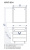 1413-1.103 тумба АРИЯ 80 Н т-коричн.гл.(вып.с рак.1WH207783)
