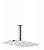 Верхний душ Hansgrohe Raindance E 360 AIR 1jet с держателем 27381000, хром